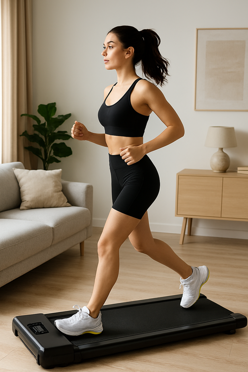 RunZen™ – Tapis Roulant Électrique Pliable Intelligent