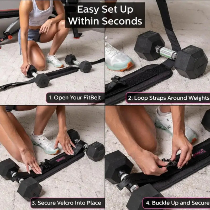 Ceinture de Maintien Renforcée – Hip Thrust & Entraînements Intenses